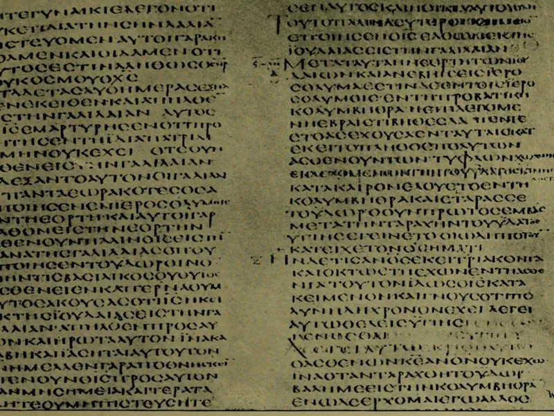 Imagine de la pagina 164 din "Biblia noastră și manuscrisele antice: o istorie a textului și a traducerilor sale" (1895) - Foto: Flickr/Internet Archive Book Images - Imagine cu caracter ilustrativ