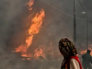 Ce a făcut un român din Grecia de a fost arestat de polițiști? Ce legătură are cu incendiile? - Foto: Profimedia Images (imagine cu rol ilustrativ)