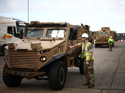 Mobilizare masivă NATO: mii de militari și 730 de vehicule militare britanice, în drum spre România: FOTO - Profimedia(imagine cu rol ilustrativ)