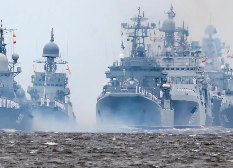 Ucrainenii susțin că țin la respect flota rusă din Marea Neagră la 100 km de coasta Ucrainei. / Foto: thetimes.co.uk