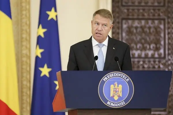 Președintele Klaus Iohannis, declarații la Cotroceni/Foto: Inquam Photos/ Mircea Manole