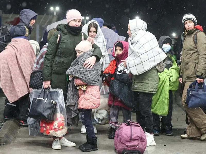 OIM: Peste 7 milioane de persoane au fost strămutate în Ucraina Foto: INQUAM PHOTOS / Bogdan Buda