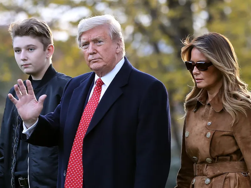 Barron, Donald și Melania Trump / Foto: newsnationnow.com