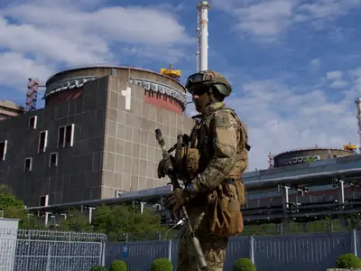 Centrala nucleară de la Zaporojie este sub controlul forțelor ruse. Foto: Profimedia