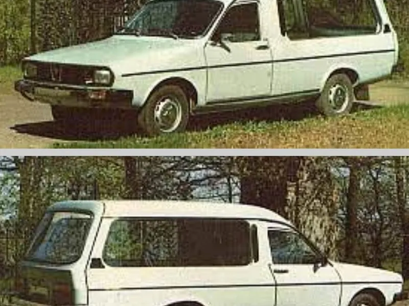 Dric dezvoltat pe baza Dacia 1300 în RDG. - Foto: Facebook/Hearse Humor and cool pix