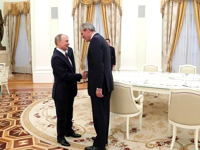 Putin și Seele/FOTO: kremlin.ru