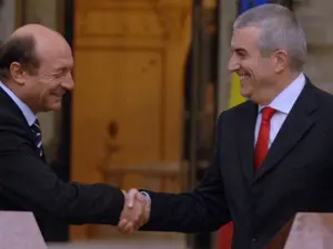 Basescu și Tăriceanu, aparent prieteni Foto: Digi 24