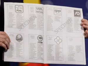 20.000 de buletine de vot, tipărite în plus - Foto: INQUAM Photos/Octav Ganea