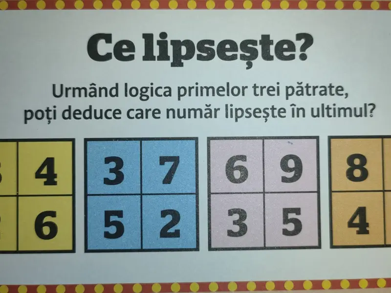 Problema ce lipsește