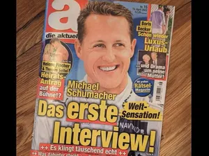 Revista germană Die Aktuelle a publicat un așa zis prim interviu cu Michael Schumacher. - Foto: captură video