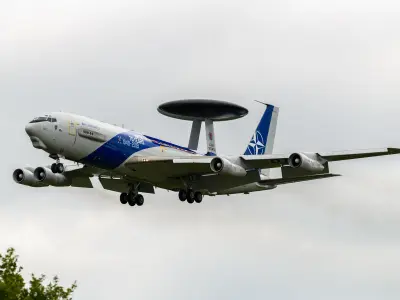 Forțele aeriene suedeze, integrate în sistemul de avertizare AWACS al NATO - Foto: Profimedia Images (imagine cu caracter ilustrativ)