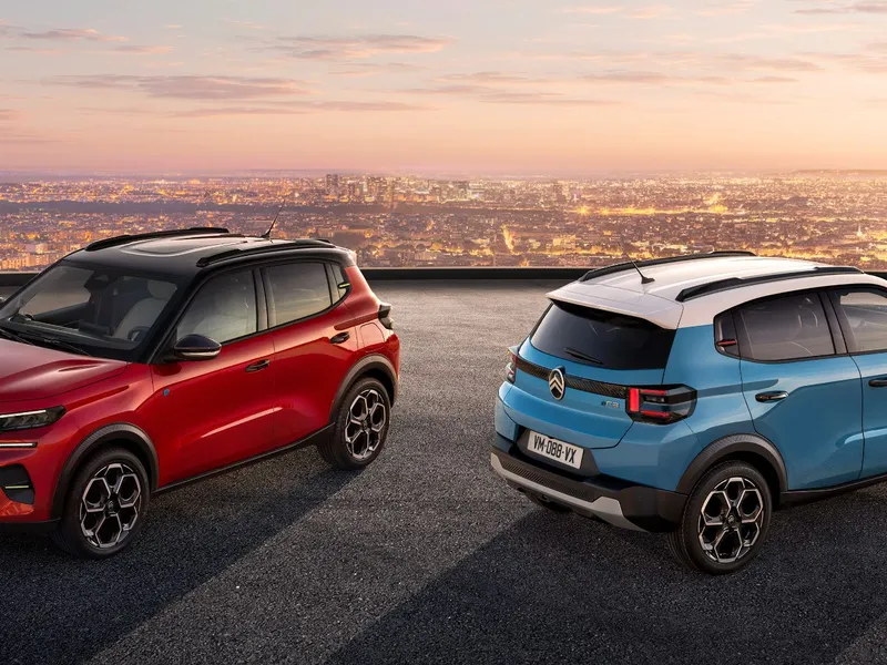 Citroën ë-C3, prima mașină electrică făcută în Europa care dă șah Daciei Spring: 23.300 € - Foto: Citroën