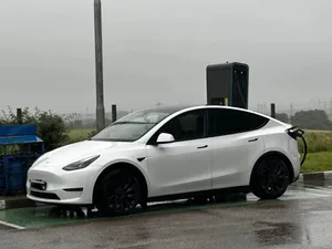 Un român a făcut Lefkada – Brașov în 2 zile. A încărcat Tesla Model Y de 5 ori. Cost: 600 lei - Foto: electromobilitate.com