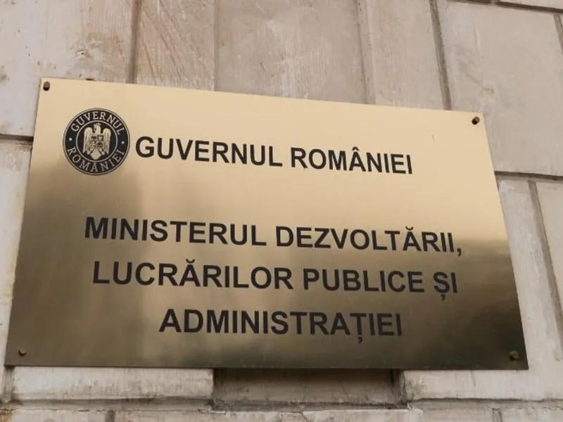 Spor de 15% din salariul de bază la Ministerul Dezvoltării. Foto: Ministerul Dezvoltării/Facebook