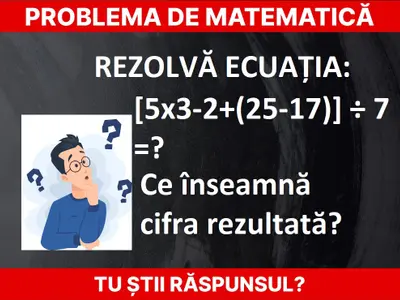 Problemă de matematică Foto: Newsweek/ freepik.com