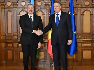 Miza gazeiferă pe coridorul BRUA. Preşedintele Klaus Iohannis, în vizită oficială în Azerbaijan - Foto: president.az