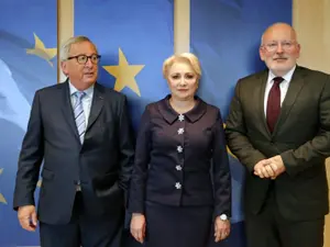 Dăncilă și-a declarat dragostea față de UE/FOTO: gov.ro