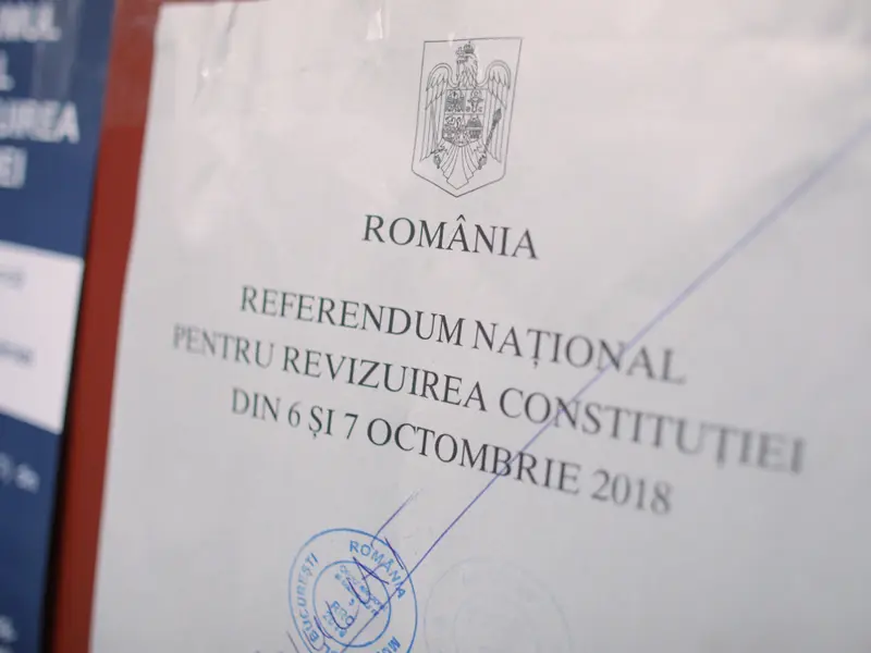 Referendum pentru redefinirea căsătorie durează două zile. Foto Inquam Photos/Octav Ganea