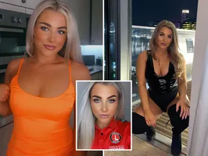 Cea mai sexy jucătoare britanică de fotbal a fost dată afară, dar „marchează” mai bine pe OnlyFans. / Foto: the-sun.com