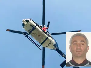 Poliția a trimis un elicopter să-l găsească pe interlop Foto: IGAV/Ploția Română (imagine cu rol ilustrativ)