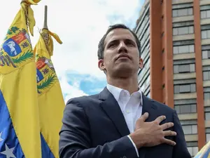 Juan Guaido, preşedintele interimar al Venezuelei/Foto: News.ro