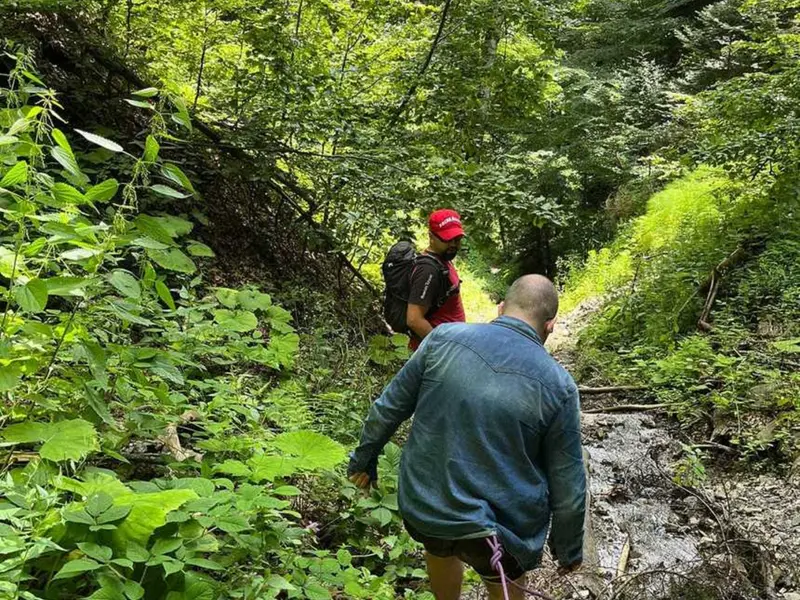 Un turist a fost abandonat de ghid în Munții Bucegi. A fost recuperat de salvamontiști Foto: Salvamont Prahova