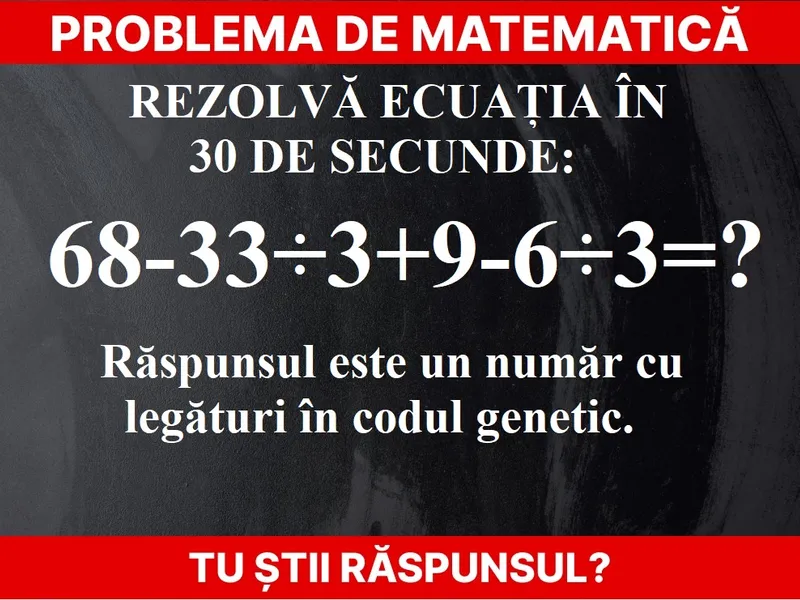 problemă de matematică Foto: Newsweek