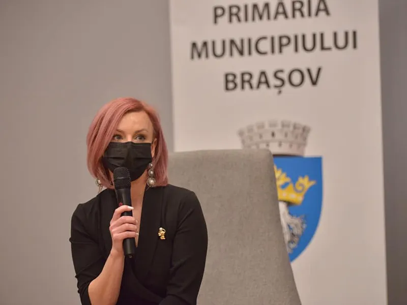 Flavia Boghiu, viceprimărița USR a Brașovului. Sursă: Facebook