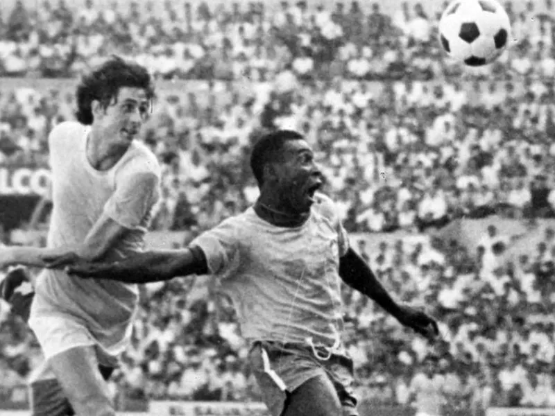 Pele la Mondialul din 1970 - Foto: gsp.ro