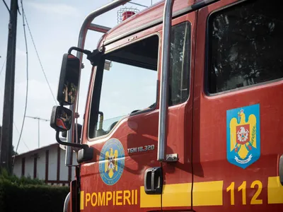 Un autocar cu 33 de persoane s-a răsturnat la Arad. S-a activat planul roșu de intervenție - FOTO: Profimedia