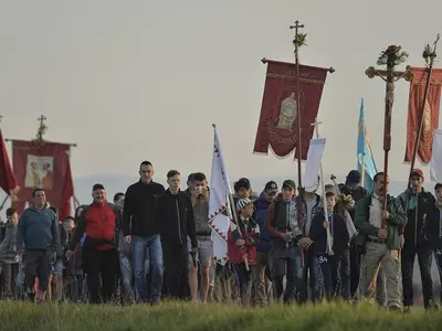 Cel mai mare pelerinaj al catolicilor din România: 40.000 de credincioşi, așteptați la Şumuleu Ciuc. / FOTO: Inquam Photos / Barabas Akos