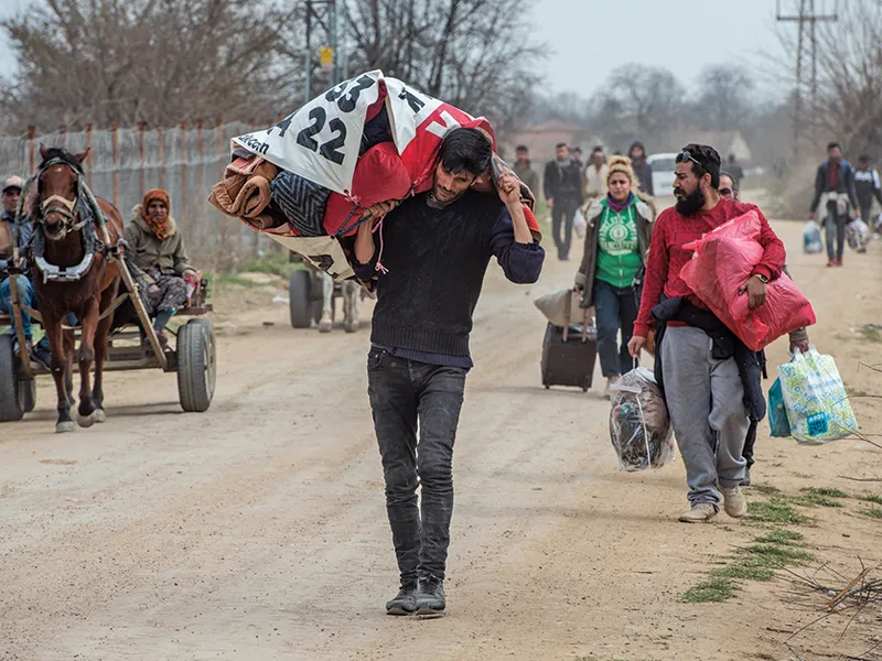 Valuri de refugiați sirieni - Foto: Getty Images