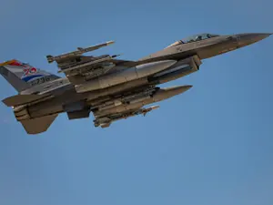 Avionul F-16 ucrainean doborât de o racheta Patriot - Foto: Profimedia Images (imagine cu caracter ilustrativ)