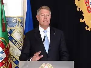 Klaus Iohannis: Lucrăm la tranzitulc erealelor ucrainene - Foto: captură video Facebook/Administraţia Prezidenţială a României