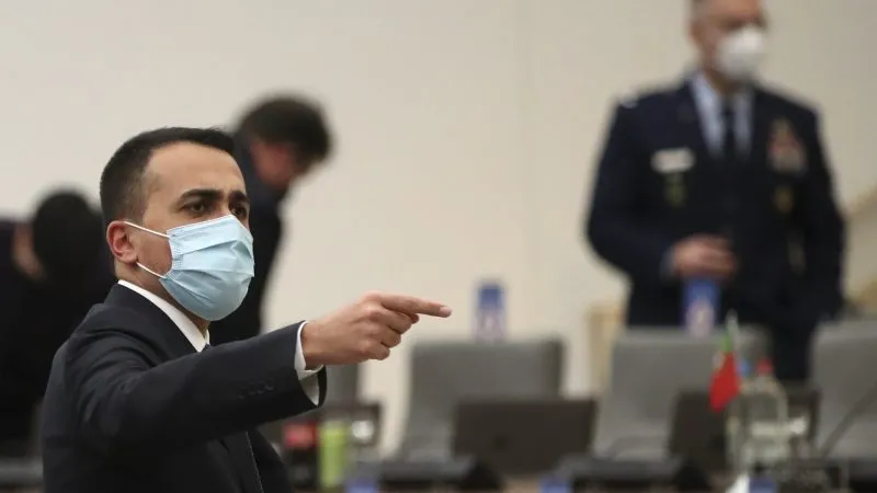 Ministrul de Externe Luigi Di Maio, la o întrunire NATO/Foto: euractiv.com