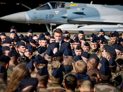 Macron investește 1.500.000.000 euro într-o bază nucleară ce va apăra Flancul Estic, inclusiv România - Foto: Profimedia Images (imagine cu rol ilustrativ)