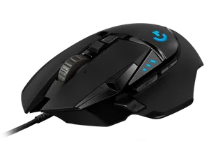 Mouse-ul Logitech G502 Hero are o arhitectură ergonomică asimetrică / Foto: Logitech