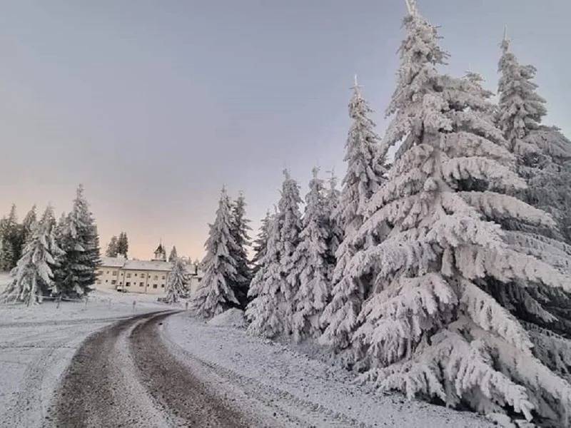 VREMEA BIZARĂ Ziua, temperatură de primăvara, noaptea ninsori. Avertizarea pentru ziua de miercuri - Foto: Meteo Plus