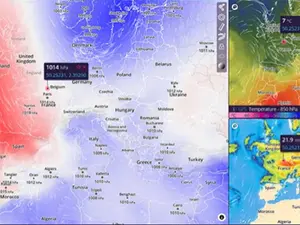 Furtuna Patricia se îndreaptă spre România Foto: twitter