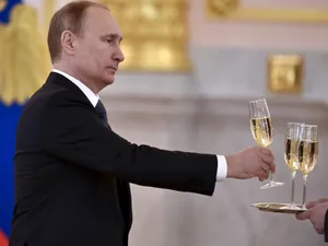 Putin închină șampanie pentru „operațiunea specială” din Ucraina/Foto: you tube