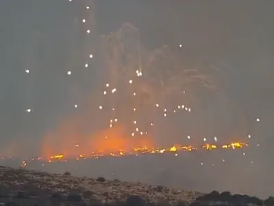 Avioanele israeliene au bombardat Libanul ca răspuns la atacul cu rachete al Hezbollah - Foto: Profimedia images