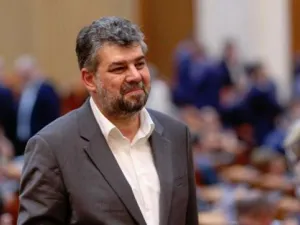 Ciolacu: Dacă moțiunea alianței USR AUR va ajunge la vot, în plen, atunci PSD o va vota. Foto Inquam Photos/Octav Ganea