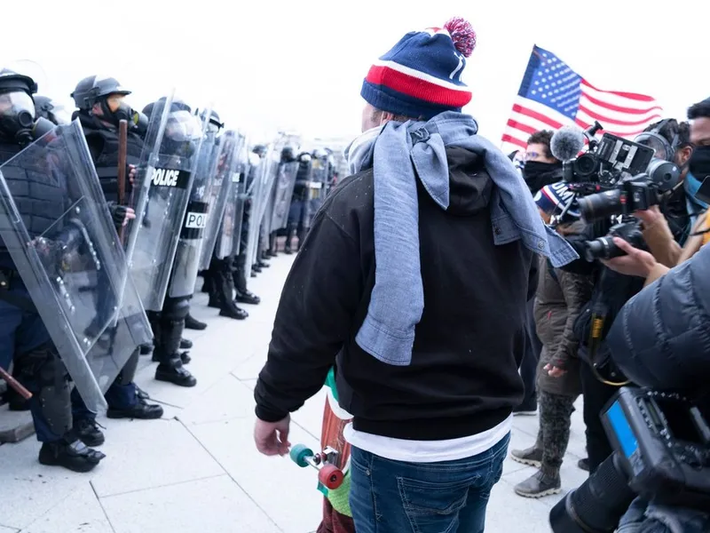 Protest al Make America Great Again (MAGA), pe 6 ian. 2021, la Colina Capitoliului - Foto: Profimedia Images