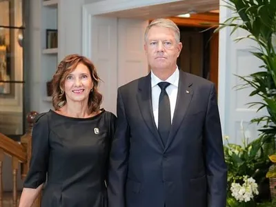 Carmen și Klaus Iohannis, la funeraliile Reginei Elisabeta a II-a- Foto: Facebook