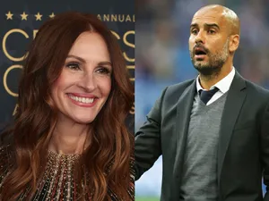 Ce i-a spus Julia Roberts lui Pep Guardiola după ce a câștigat Cupa Campionilor Foto: profimediaimages