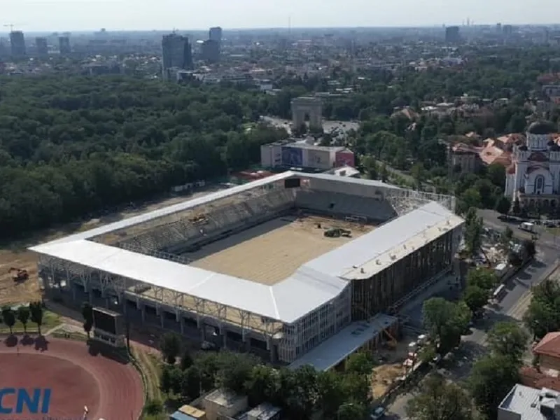 Stadionul Național de Rugby Arcul de Triumf Foto: CNI