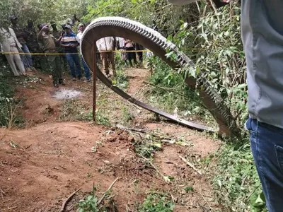 Un inel de metal cântărind o jumătate de tonă a căzut din cer. Unde s-a întâmplat asta? - Foto: Facebook/Cyprian Is, Nyakundi