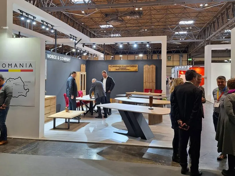 România a mers la târgul de mobilă January Furniture Show din UK. Cum au arătat standurile - Foto: Facebook/Romanian Brands at Furniture Show