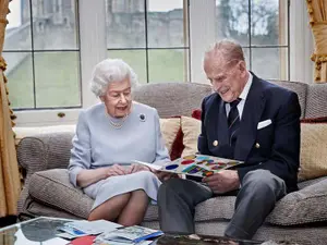 Regina Angliei și Prințul Philip/FOTO: The Royal Family