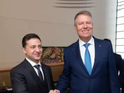 Volodimir Zelenski și Klaus Iohannis păstrează aparențele unor relații cordiale